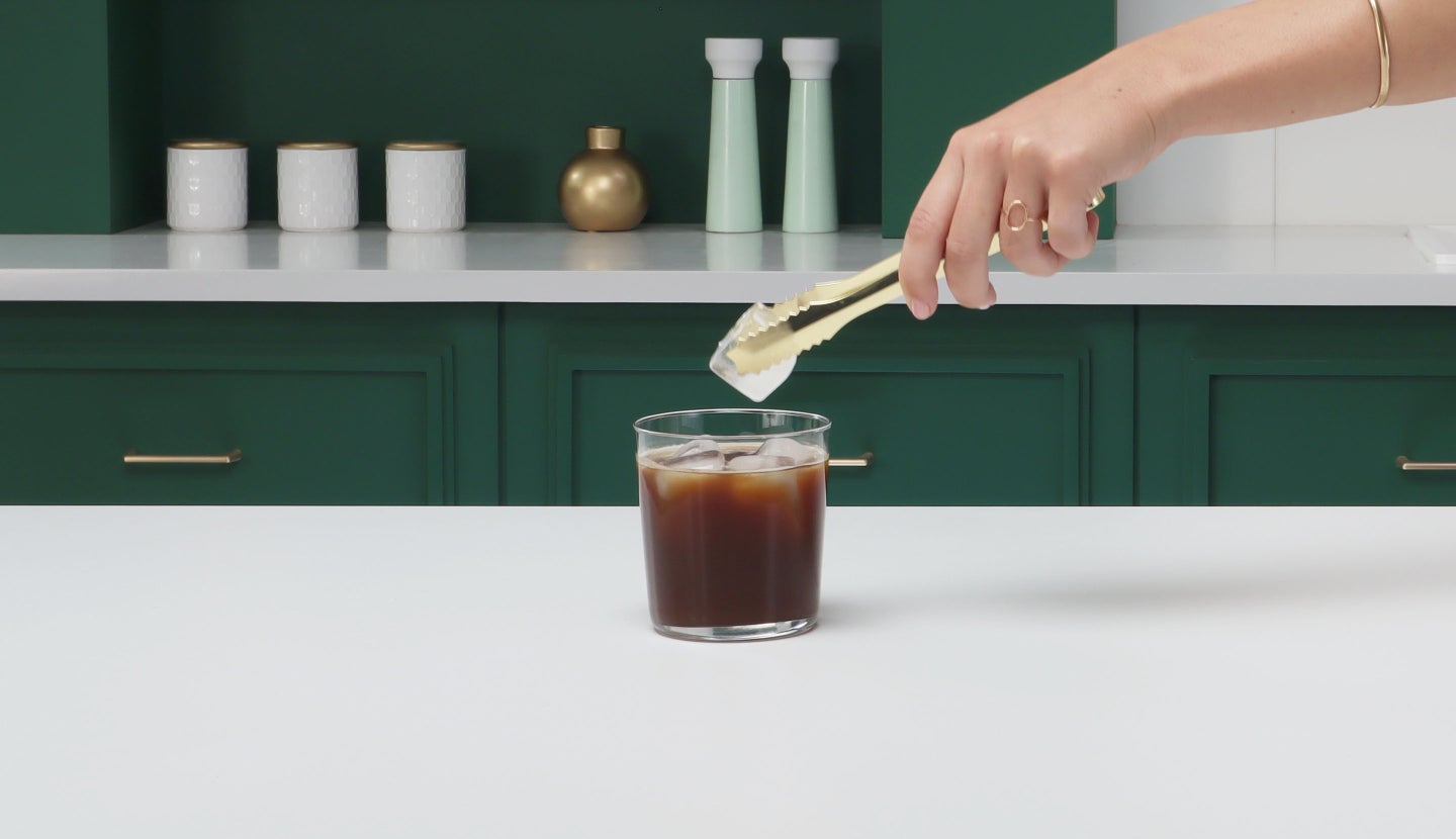 Making a great Starbucks® instant iced coffee