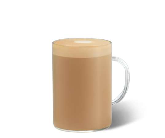 Honey Almond Flat White Coffee Cup