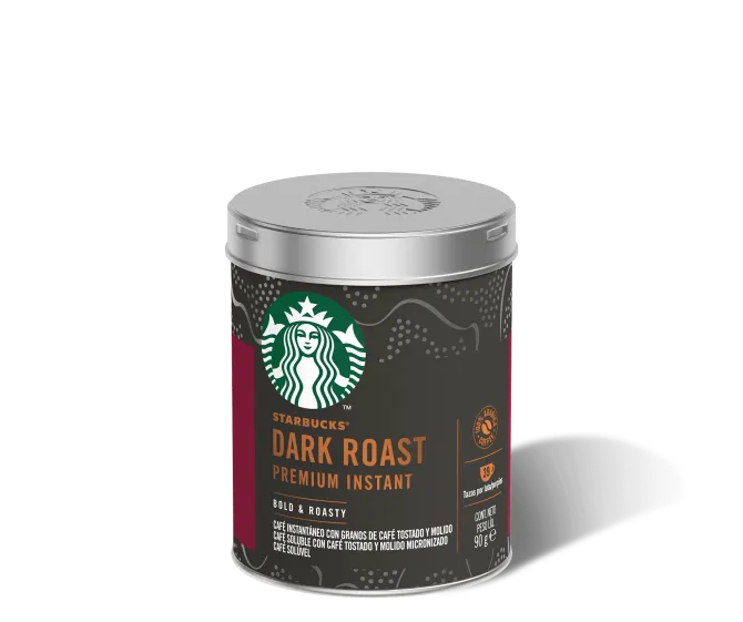 STARBUCKS® Dark Roast Premium Instant Coffee -tin