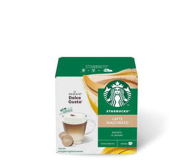 Starbucks® Latte Macchiato by NESCAFE® Dolce Gusto®
