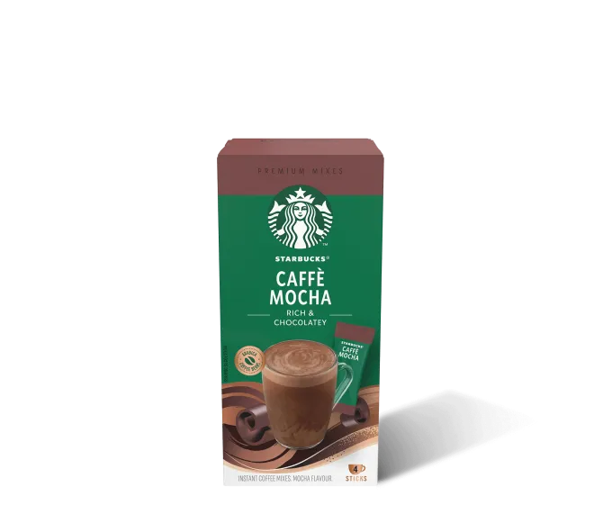 Starbucks® Caffè Mocha Premium Instant Coffee package