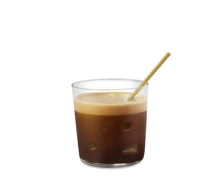Freddo Espresso With Straw.