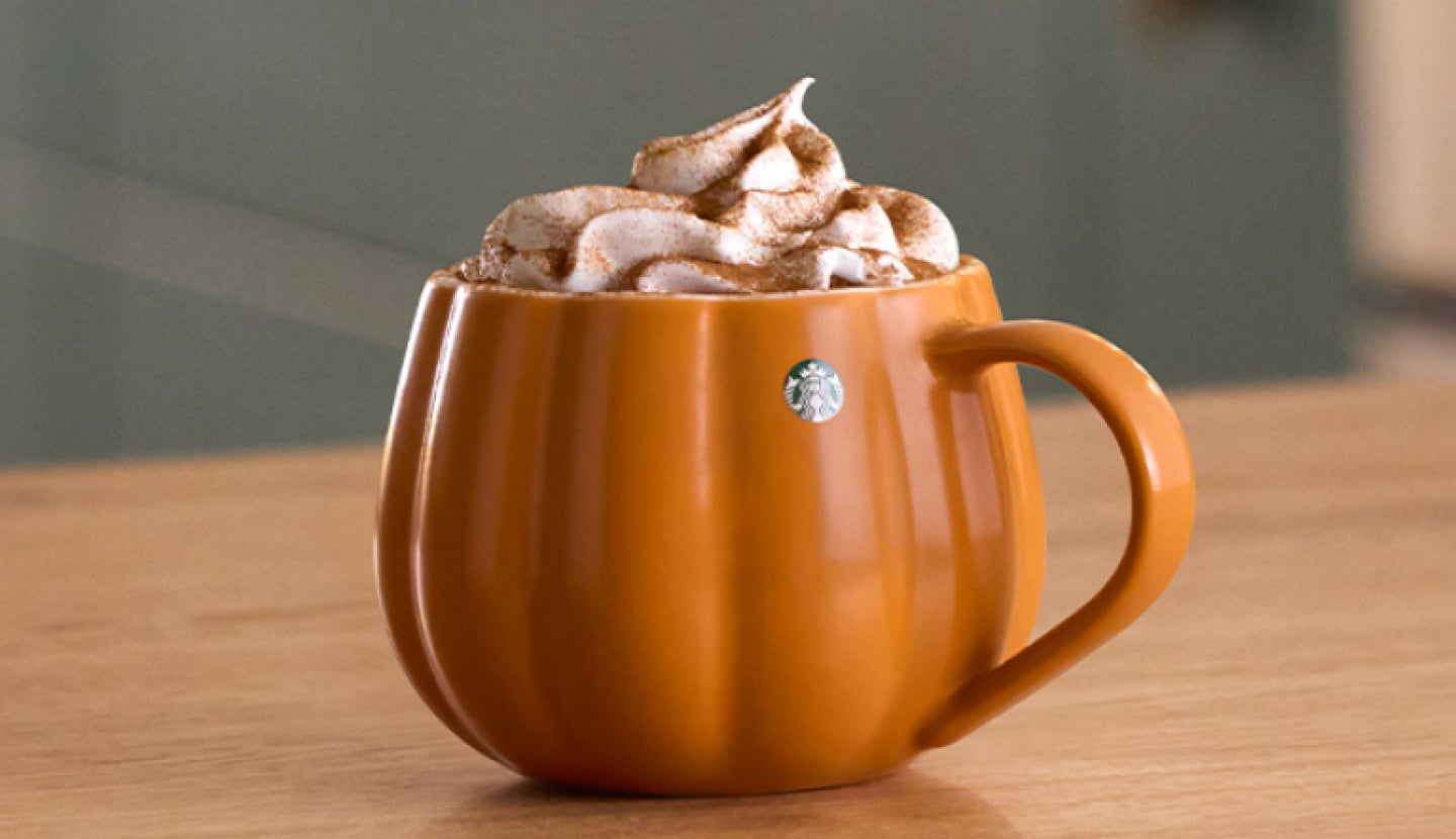 Bring your Starbucks® Pumpkin Spice Latte home