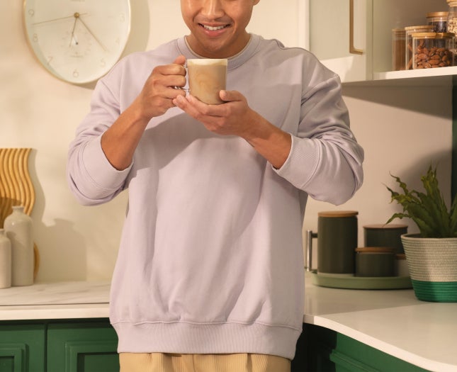 Embrace the delight of a morning coffee ritual
