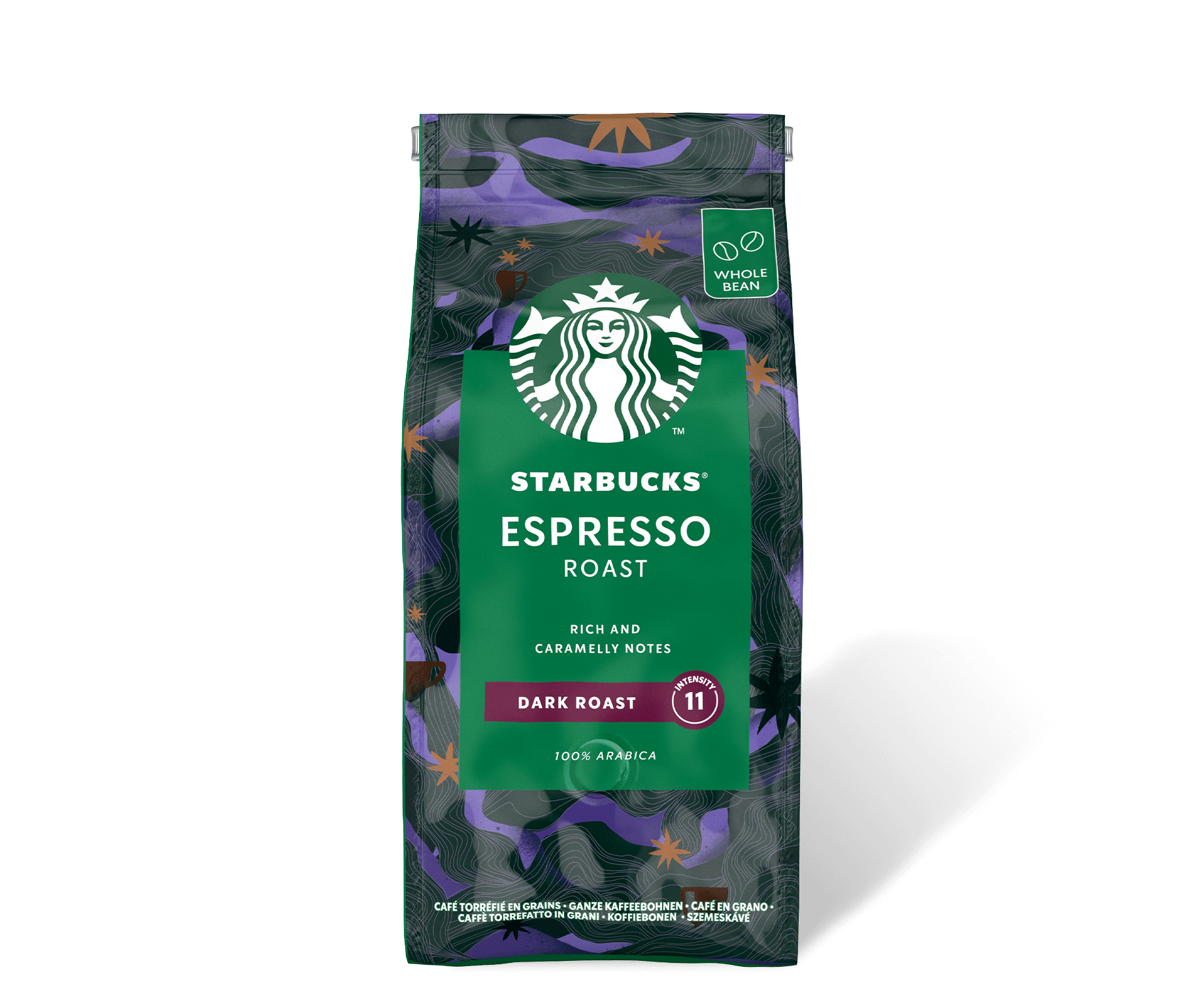 Starbucks® Espresso Roast zrnková káva