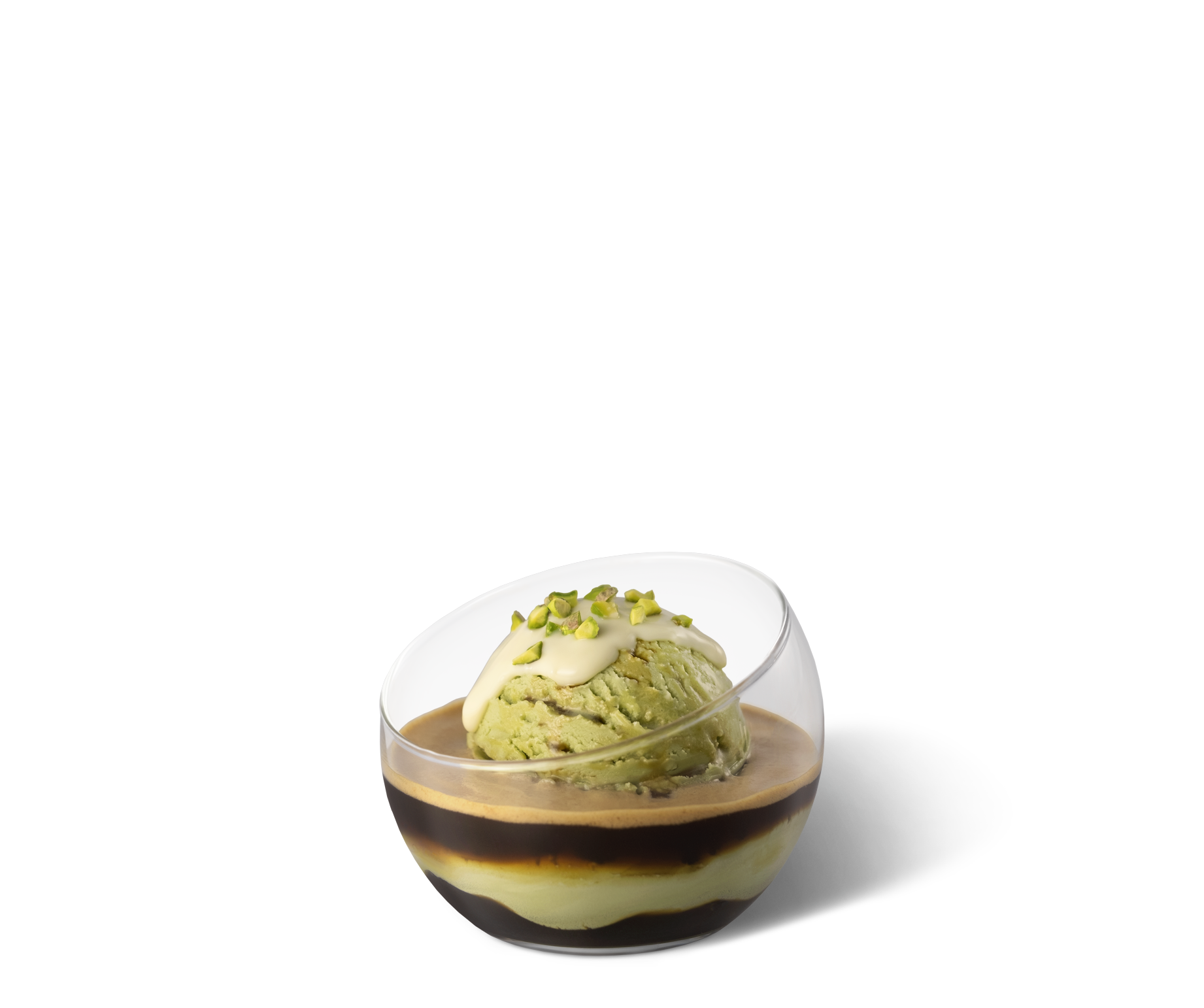 Pistáciové Affogato