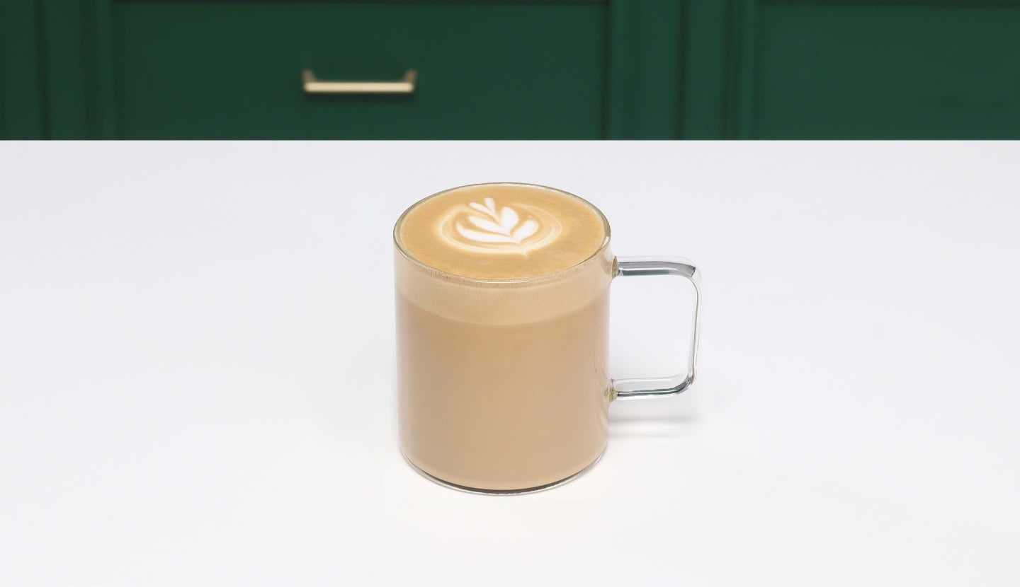 latte art tulipán