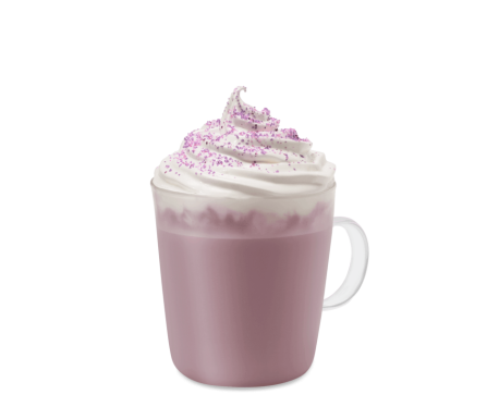 Levanduľové Latte