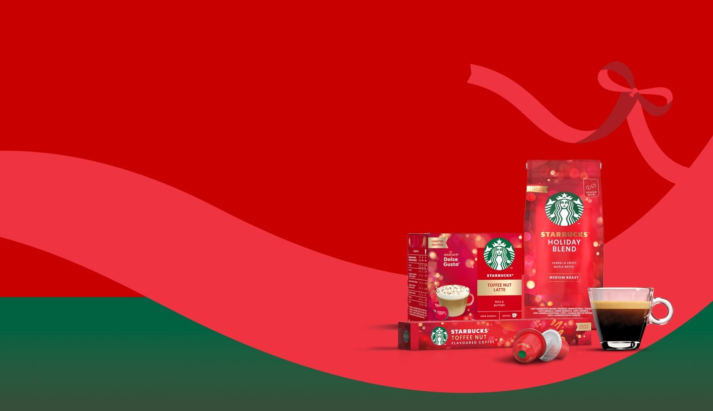 Obľúbené vianočné produkty Starbucks®