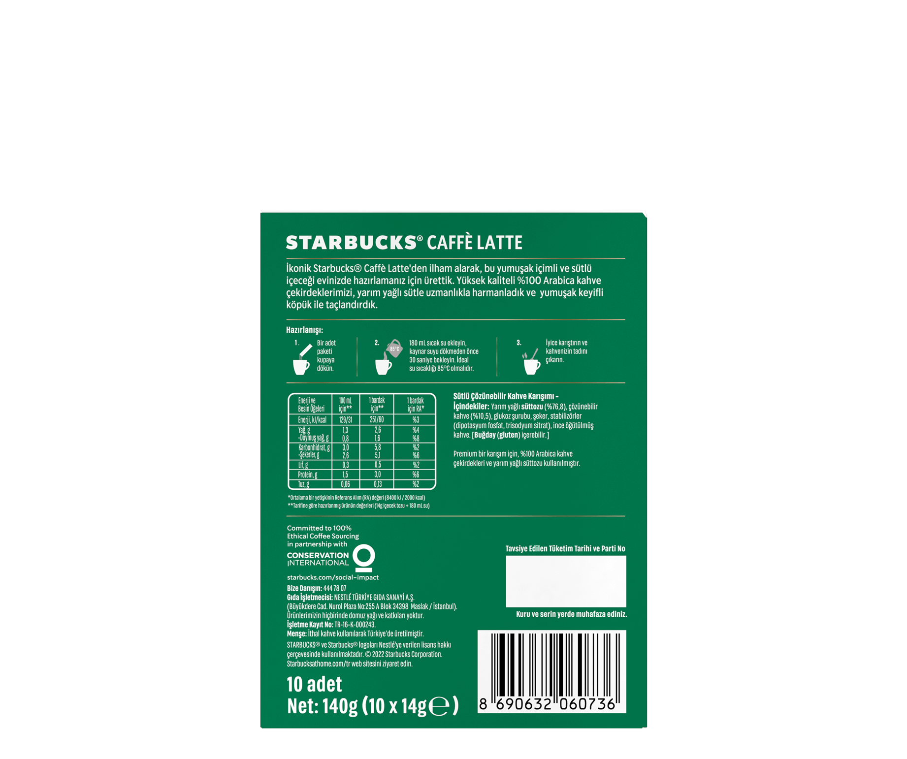 Starbucks® Caffè Latte