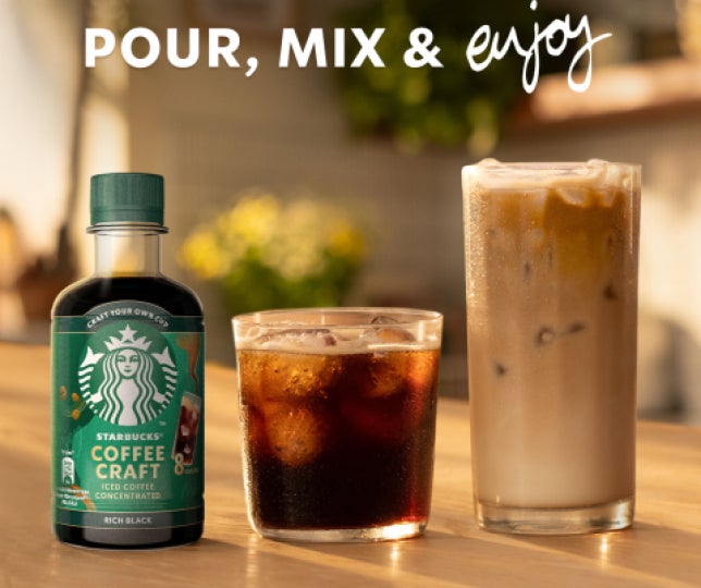 Starbucks® Coffee Craft 咖啡濃縮液-無糖黑咖啡生活風格