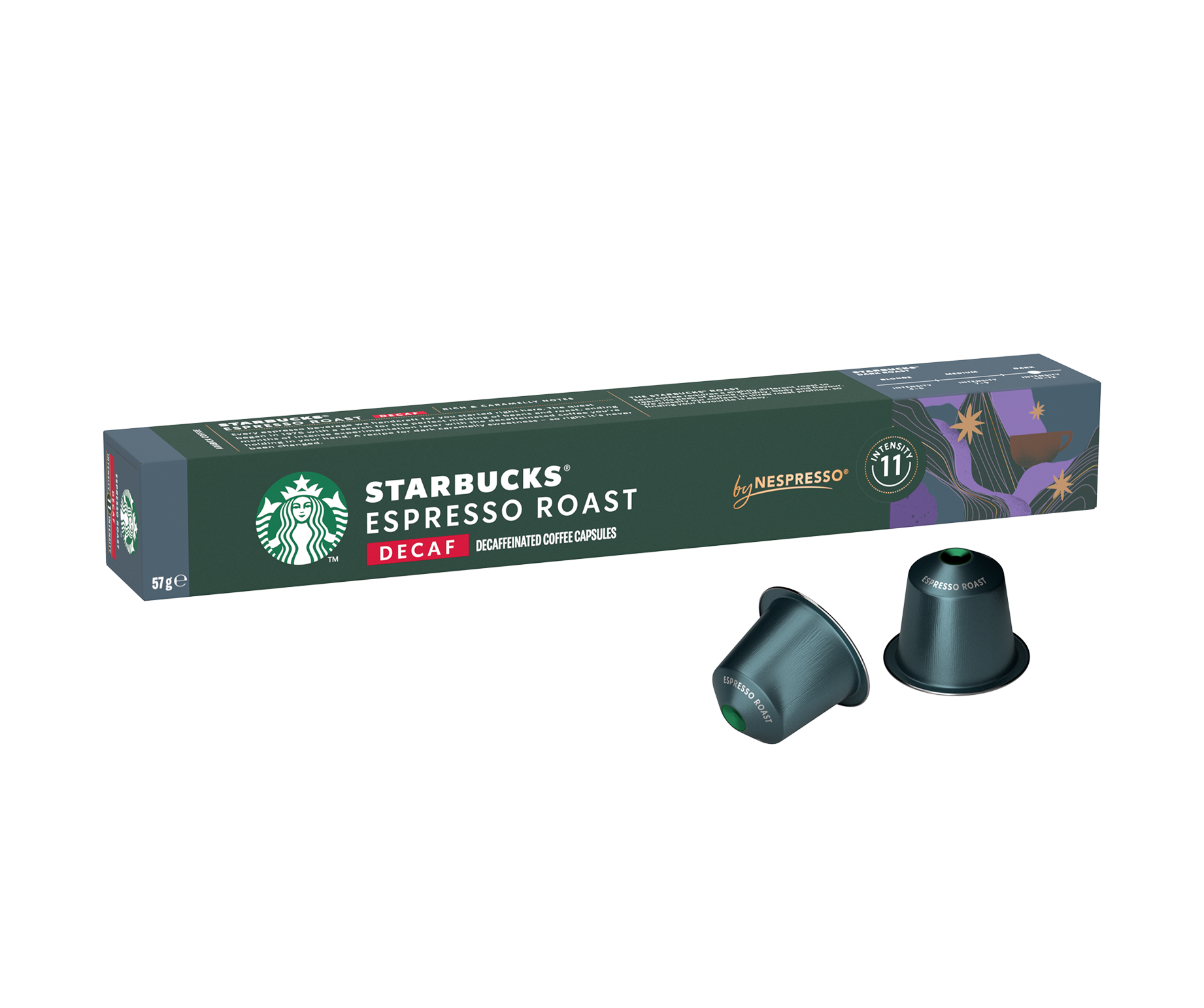 Starbucks® Decaf Espresso Roast by Nespresso